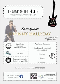 Affiche Soirée Spéciale Johnny Halliday