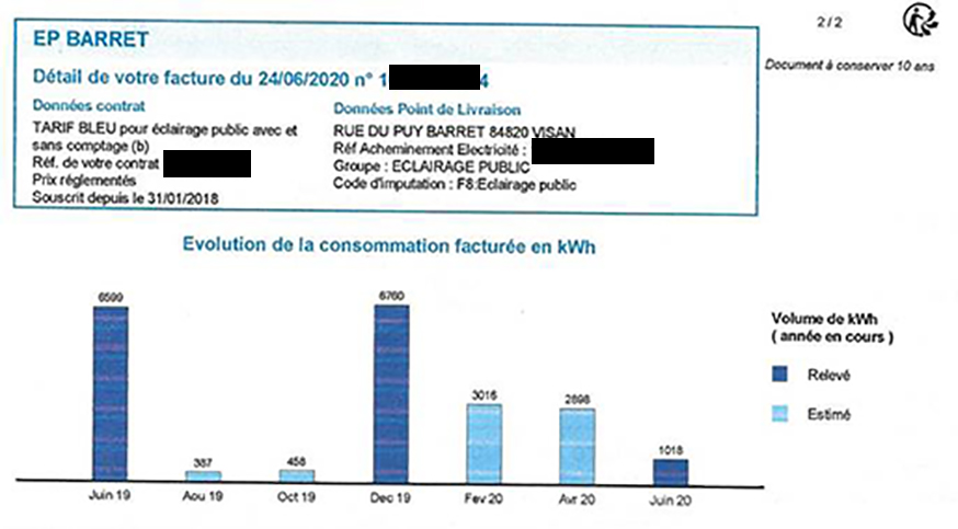 Facture Electricité