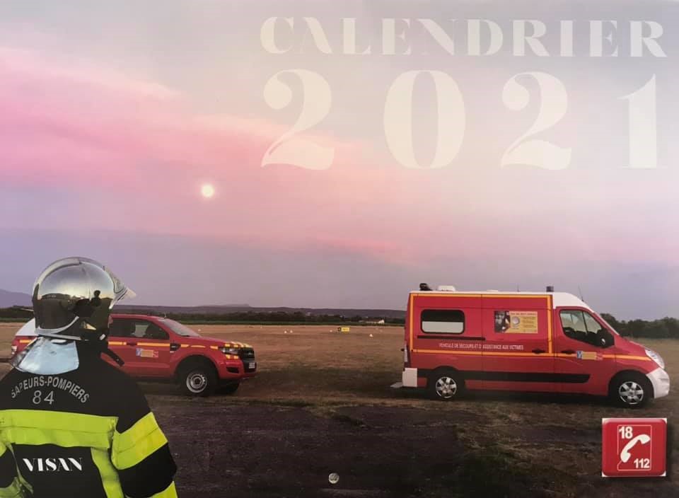 Calendrier Pompiers 2021