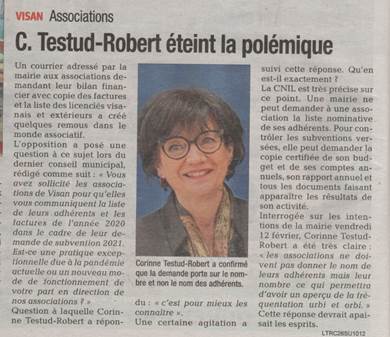 Article La tribune