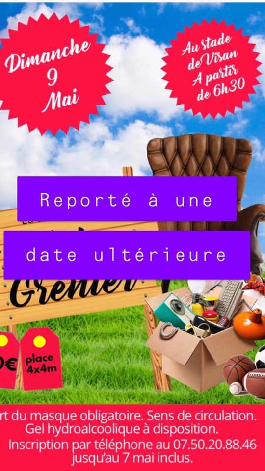 Report Vide Grenier JSV