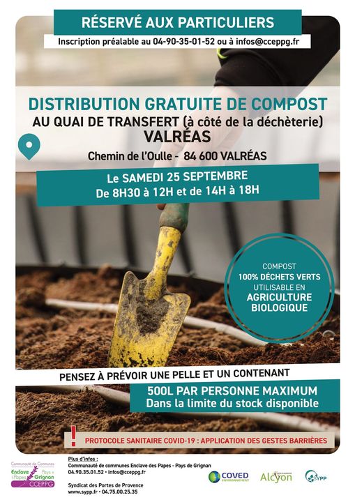 Distribution de Compost