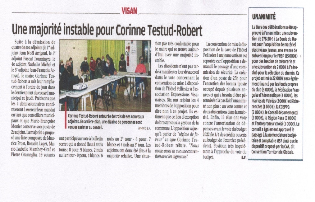 La Tribune 06/01/2022