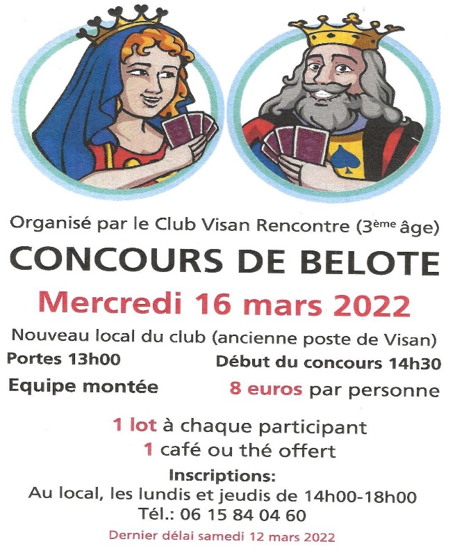 Concours Belote