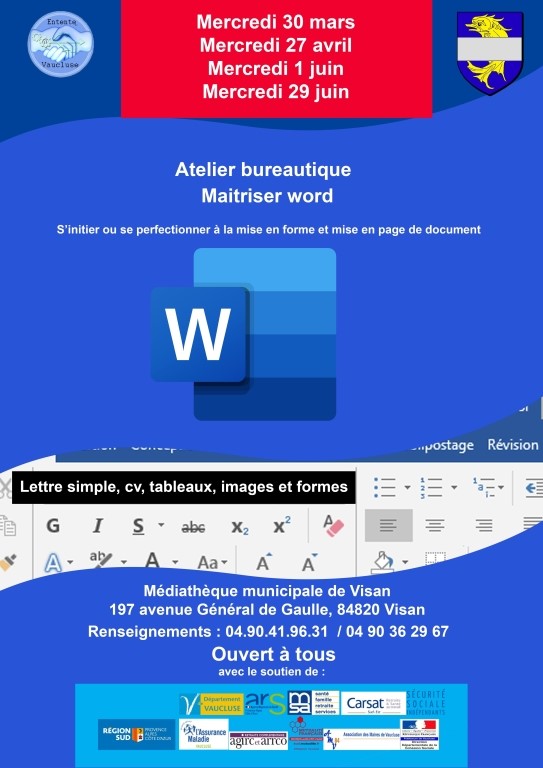 Affiche Atelier Informatique