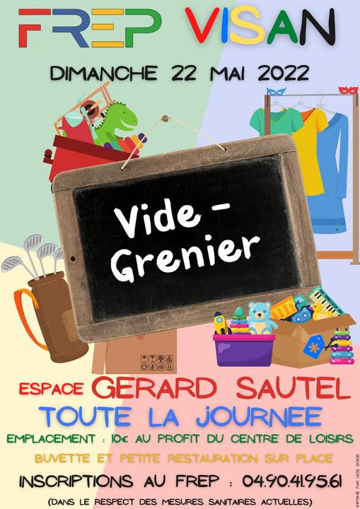 Vide Grenier du FREP 22/05/2022