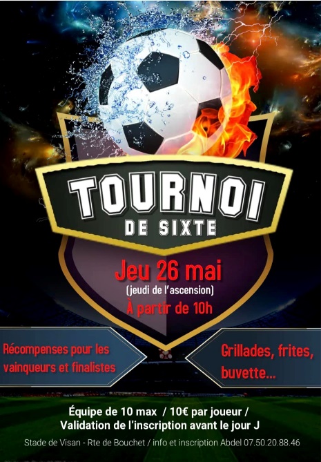 Affiche Tournoi de Sixte JSV