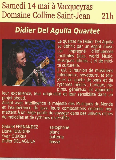 Affiche Jazz Dans les vignes