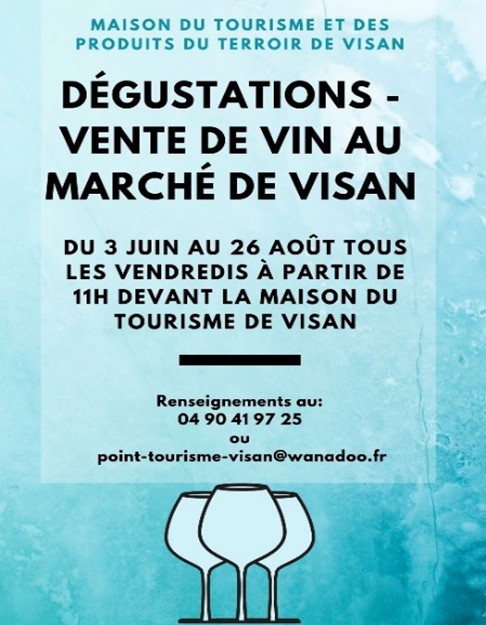 Affiche Dégustation de vins