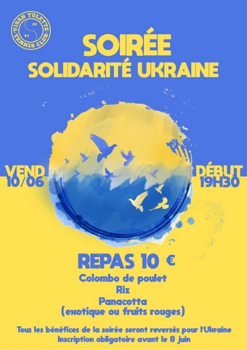 Affiche Solidarite Ukraine