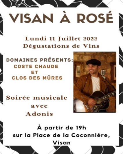 Affiche Visan à Rosé