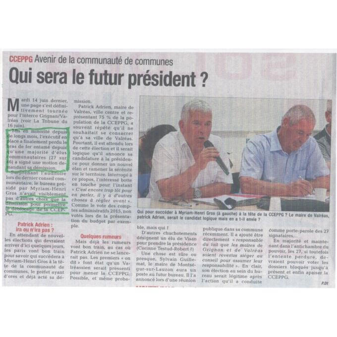 Article La Tribune